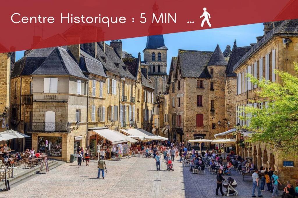 La Regate Avec Jaccuzi A 50 M Du Centre Historique Apartment Sarlat-la-Caneda Ngoại thất bức ảnh